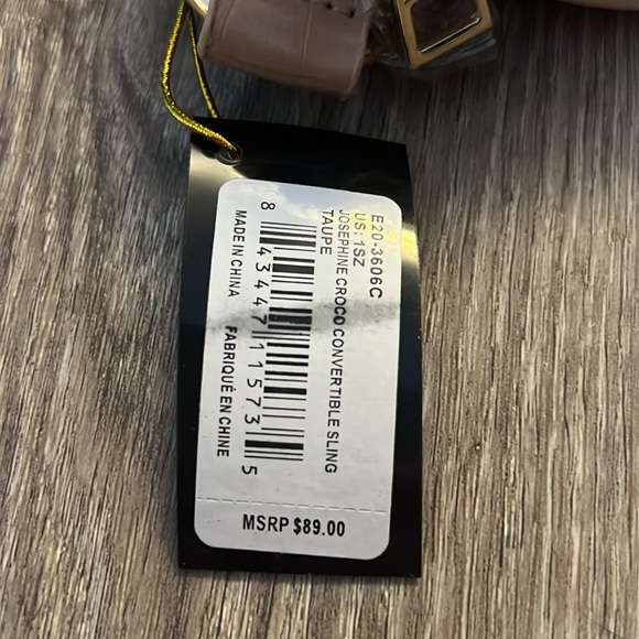 bebe Josephine Croco Convertible Sling - Picture 5 of 7